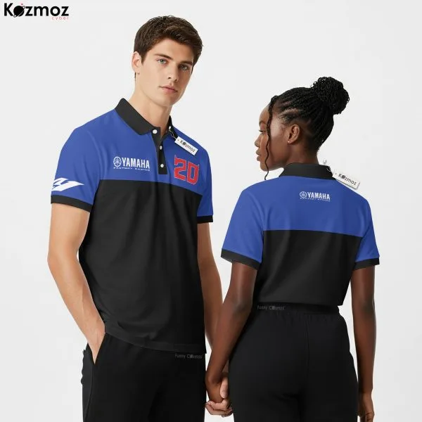 Fabio Quartararo Polo Shirt 2021 - Yamaha Factory Racing Team
