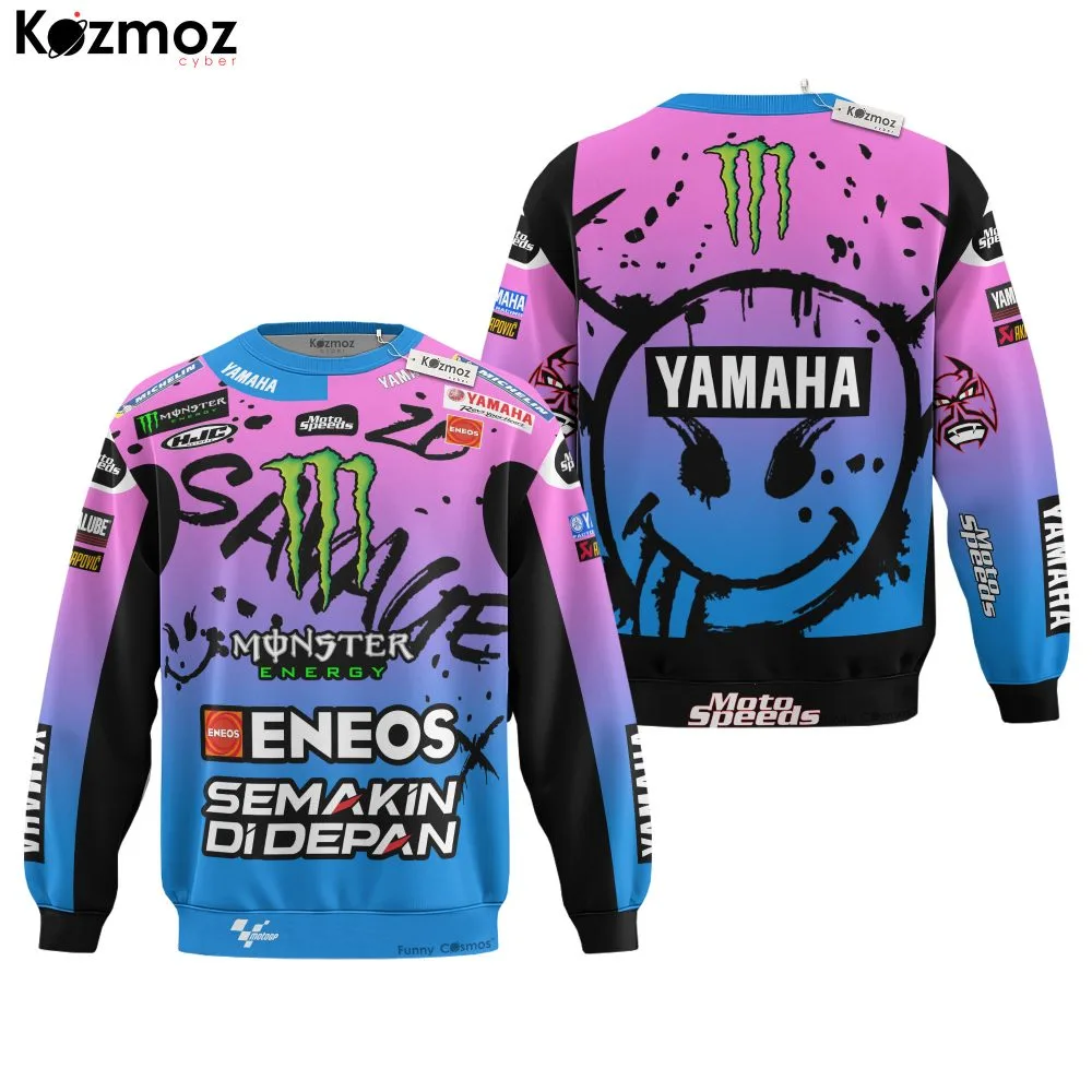 Fabio Quartararo Yamaha Racing Suit French GP 2024 Collection - Yamaha MotoGP Racing Team - Image 4