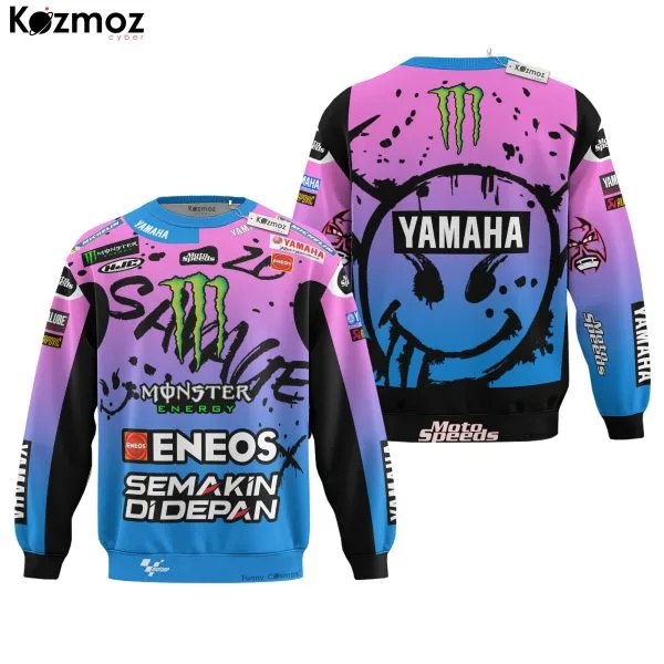 Fabio Quartararo Yamaha Racing Suit French GP 2024 Collection - Yamaha MotoGP Racing Team - Image 4