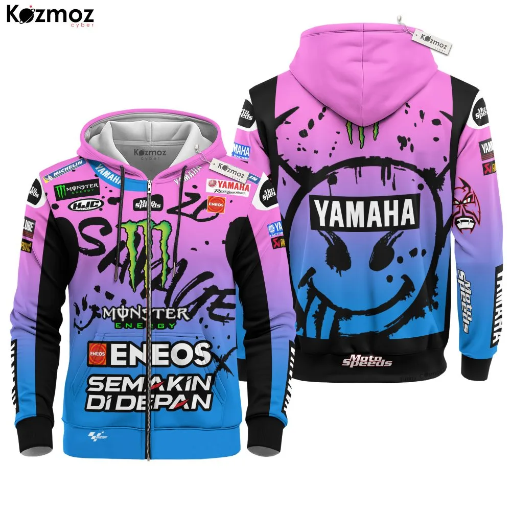 Fabio Quartararo Yamaha Racing Suit French GP 2024 Collection - Yamaha MotoGP Racing Team - Image 3