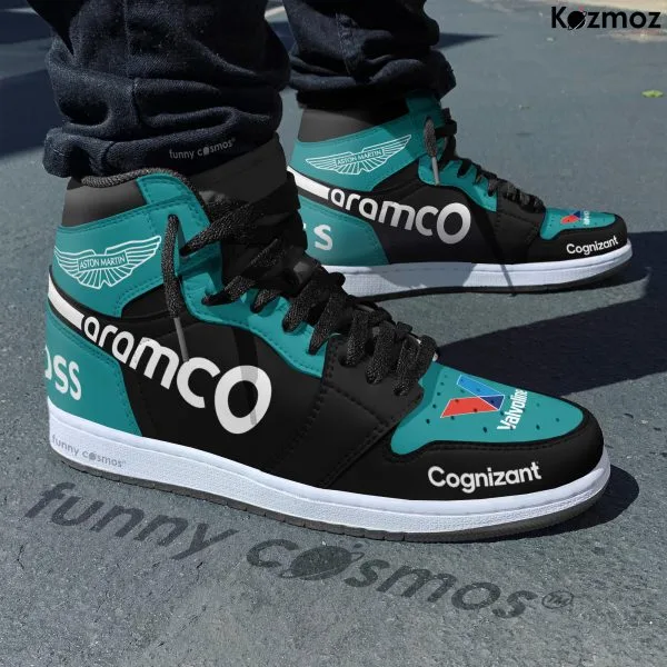 Alternative view of Fernando Alonso Custom Shoes Livery 2025 Livery AMR25 Racing Shoes