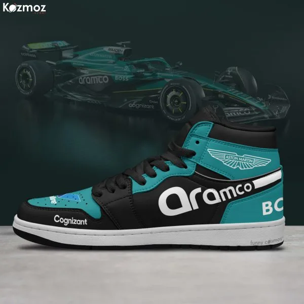 Fernando Alonso Custom Shoes Livery 2025 Livery AMR25 Racing Shoes - Image 3