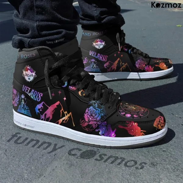 Alternative view of Feyre Archeron Custom Shoes A Court of Thorns and Roses Fantasy Sneaker