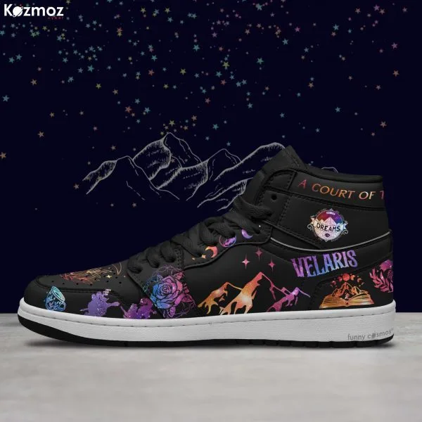 Feyre Archeron Custom Shoes A Court of Thorns and Roses Fantasy Sneaker - Image 3