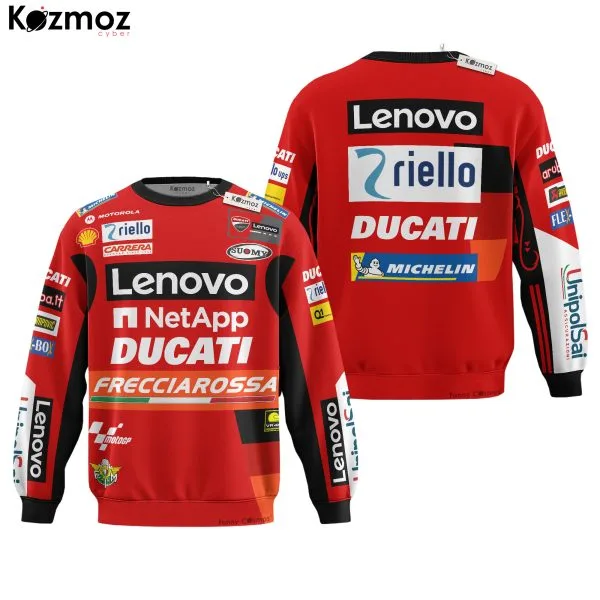Francesco Bagnaia Racing Costume 2022 Collection - Ducati MotoGP Racing Team - Image 4