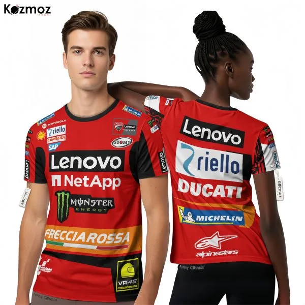 Francesco Bagnaia Racing Costume 2023 Collection - Ducati MotoGP Racing Team - Image 6