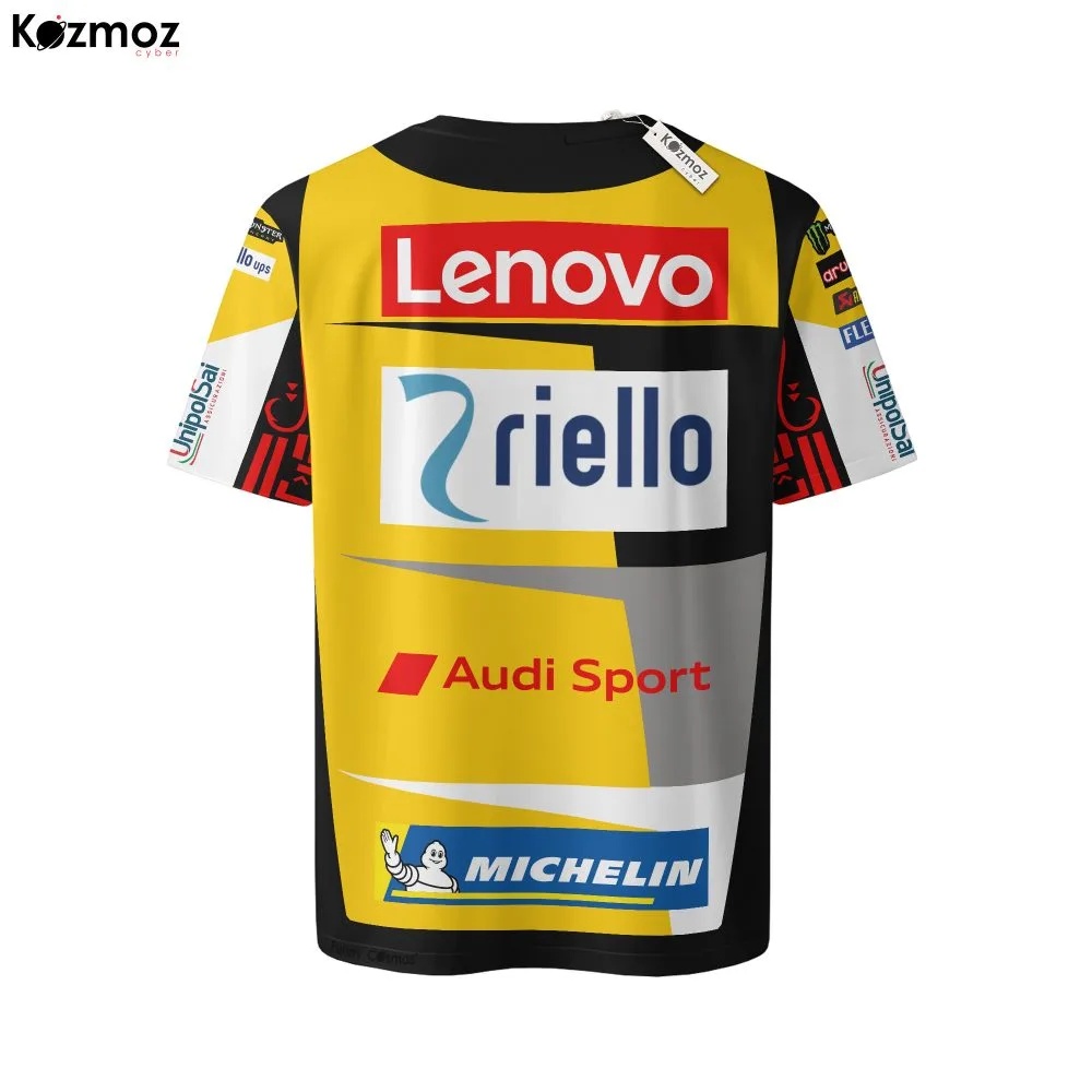 Francesco Bagnaia Racing Costume 2023 Yellow Livery Collection - Ducati MotoGP Racing Team - Image 7