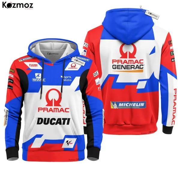 Alternative view of Francesco Bagnaia Racing Suit 2022 GP Edition - Ducati Lenovo MotoGP Team