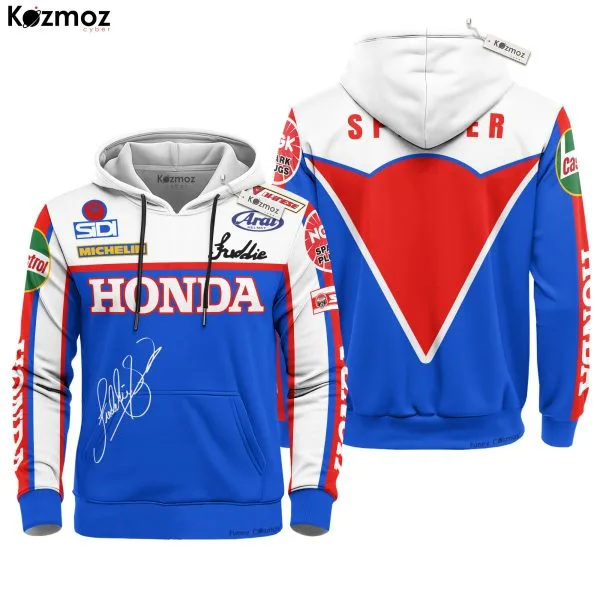 Alternative view of Freddie Spencer Racing Costume MotoGP 1983 Collecion - Honda MotoGP Racing Team