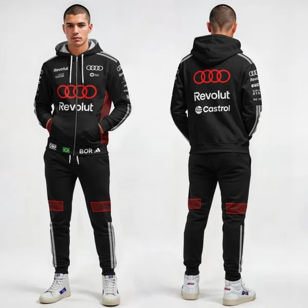 Alternative view of Gabriel Bortoleto F1 Team 2026 Audi Costume Racing Suit