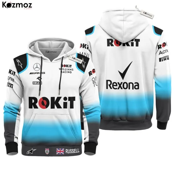 Alternative view of George Russell Racing Costume 2019 Promo Shoot Collection - Williams Racing Team -