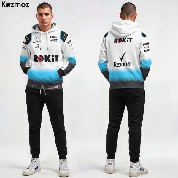 George Russell Racing Costume 2019 Promo Shoot Collection - Williams Racing Team - 3