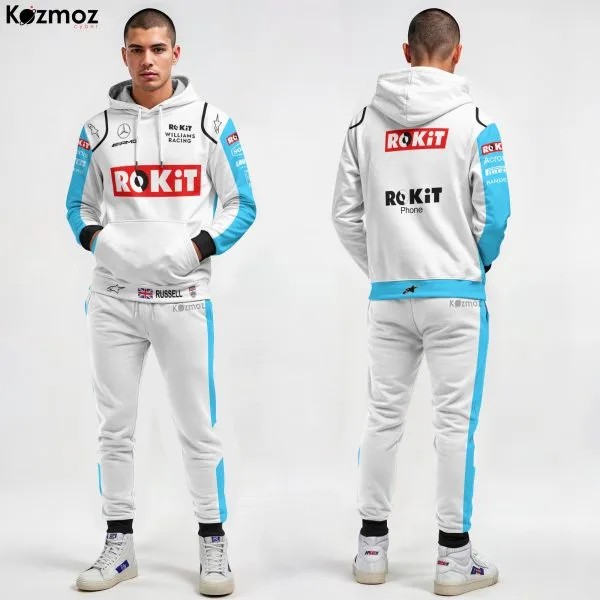 George Russell Racing Costume 2020 Collection - Williams Racing Team -