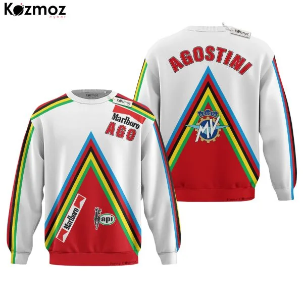 Giacomo Agostini Racing Suit 1975 MV Agusta GP Collection - MV Agusta Racing Team - Image 3