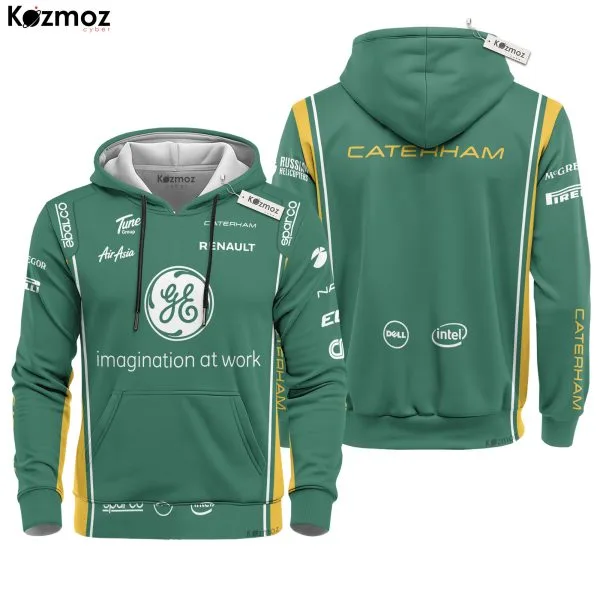 Alternative view of Giedo van der Garde Caterham Racing Uniform Racing Costume 2020 Collection -  RacingTeam -