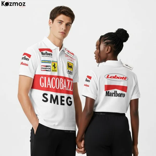 Gilles Villeneuve Racing Polo - 1980 Motorsport Teamwear