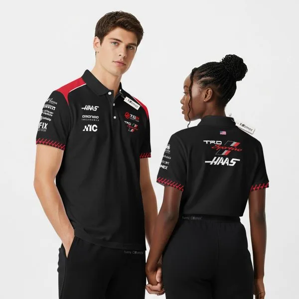 Haas Team F1 2026 Custom Polo Shirt - 3
