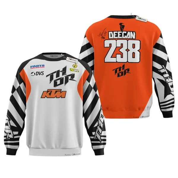 Haiden Deegan 238 KTM Motocross 2024 Supercross Costume Racing Suit - Image 5