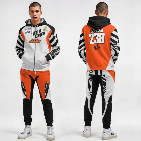 Alternative view of Haiden Deegan KTM Motocross 2024 Supercross Costume Racing Suit