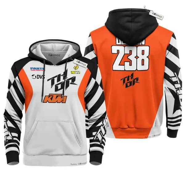 Haiden Deegan KTM Motocross 2024 Supercross Costume Racing Suit - Image 3
