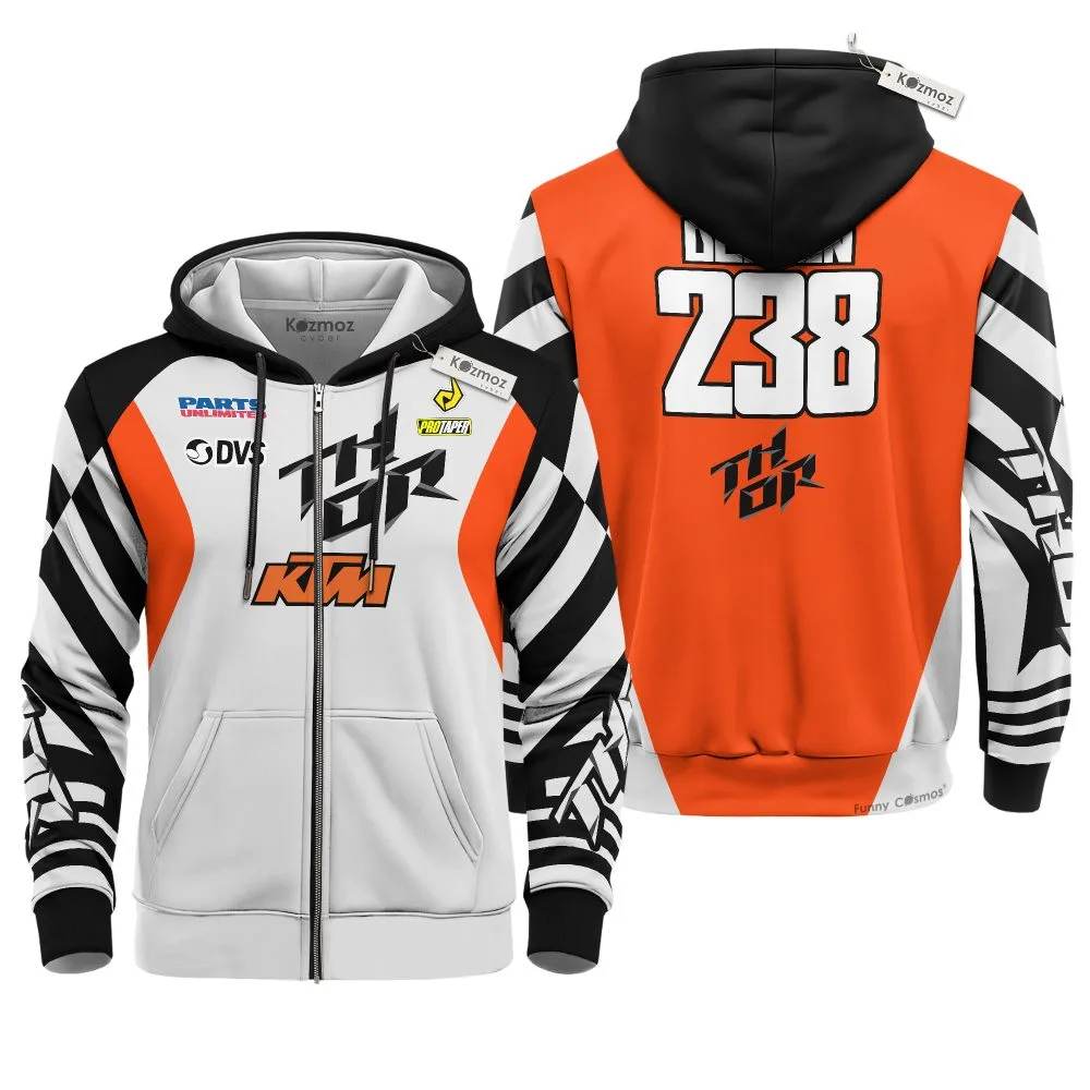 Haiden Deegan KTM Motocross 2024 Supercross Costume Racing Suit - Image 4
