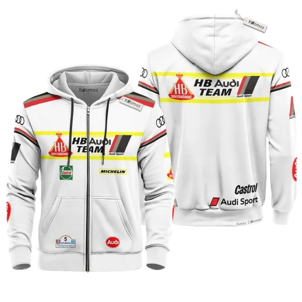 HB Audi Racing Team Motorsport Costume Racing Suit - Image 4