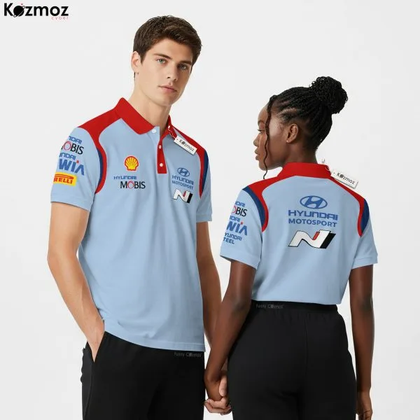 HD WRC Racing Team Polo Shirt 2023 - HD Motorsport WRC