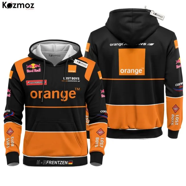 Alternative view of Heinz-Harald Frentzen Racing Costume 2002 Collection - Orange Arrows Racing Team