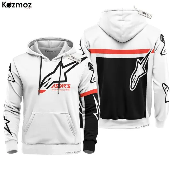 Hoodie Alpinestars Sweater Astars, Alpinestars ,One Goal One Vision Racing Uniform
