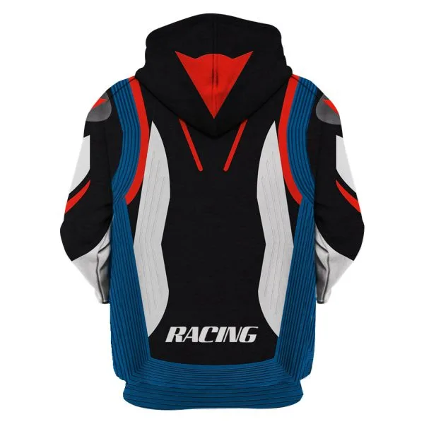 Hoodie Dainese Sweater Dainese Racing Racing Uniform - Image 4