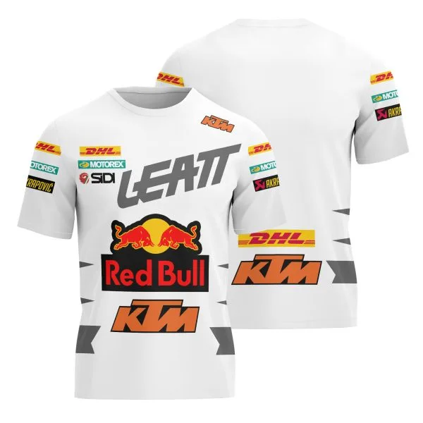 Hoodie Red Bull Ktm Sweater Red Bull, Ktm, Leatt, Motorex, Sidi, Dhl Racing Uniform - Image 3
