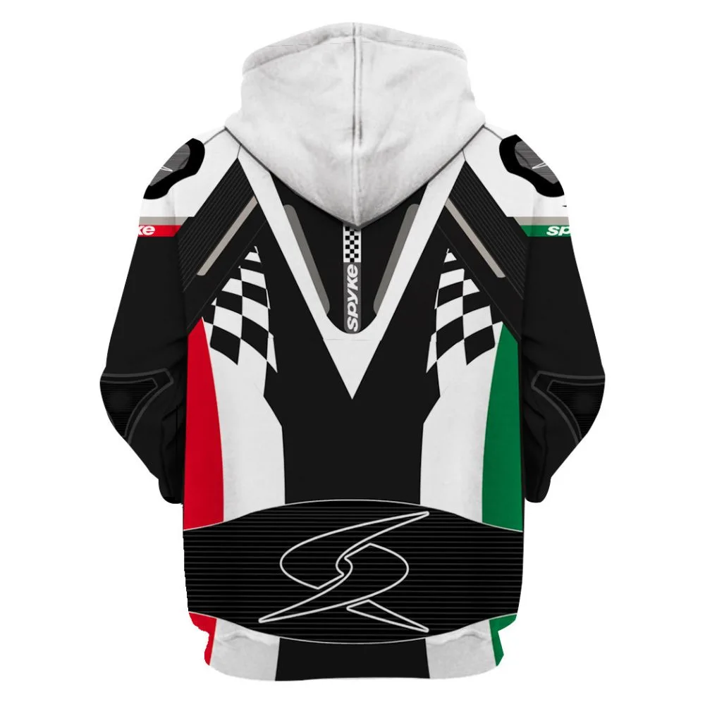 Hoodie Spyke Racing Sweater Spyke Motorsport Racing Uniform - Image 5