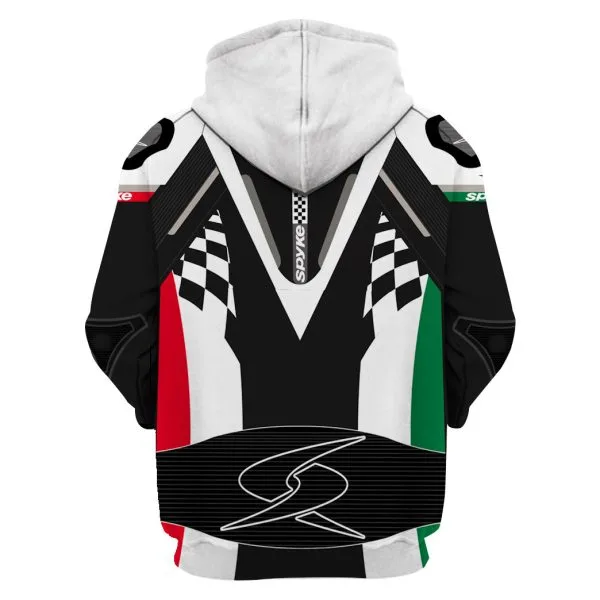 Hoodie Spyke Racing Sweater Spyke Motorsport Racing Uniform - Image 5