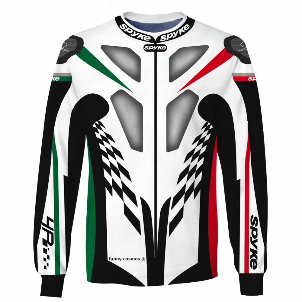 Hoodie Spyke Racing Sweater Spyke Motorsport Racing Uniform - Image 6