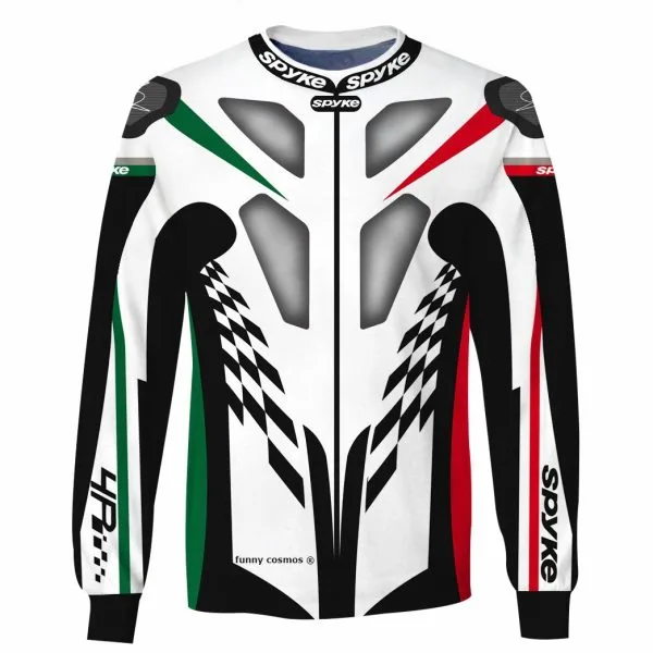 Hoodie Spyke Racing Sweater Spyke Motorsport Racing Uniform - Image 6