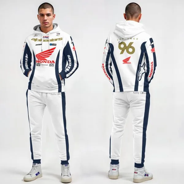 Hunter Lawrence Honda HRC AMA Supercross 2024 Costume Racing Suit
