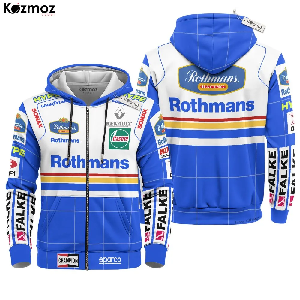Jacques Villeneuve Racing Costume 1997 - Williams Renault Rothmans Team - Image 4