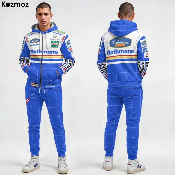 Alternative view of Jacques Villeneuve Racing Costume 1997 - Williams Renault Rothmans Team