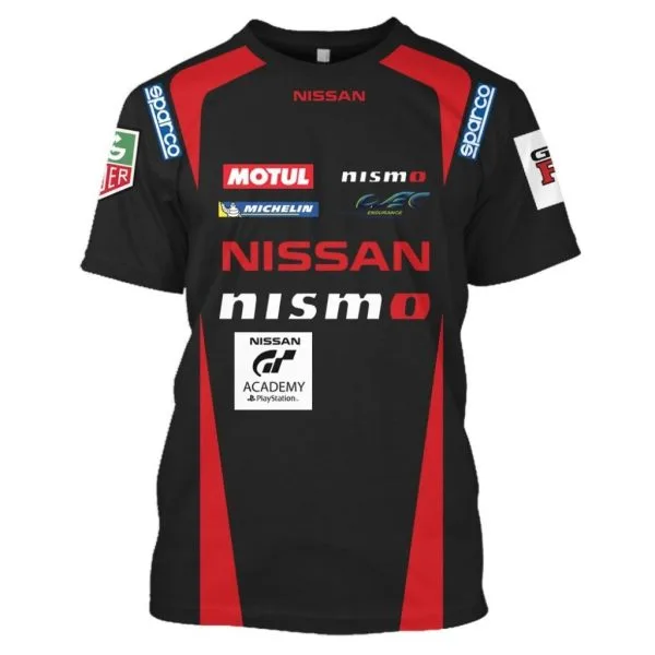 Jannthaman Hoodie Nissan Nismo Sweater Nissan Academy, Nissan Nismo, Motul, Michelin, Fia, World Endurance Championship Racing Uniform - Image 3