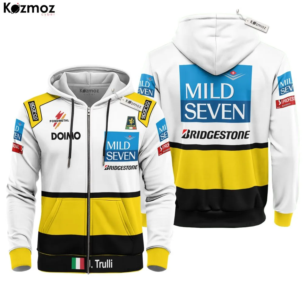 Jarno Trulli Racing Costume 1997 Collection - Jordan  Racing Team - Image 3