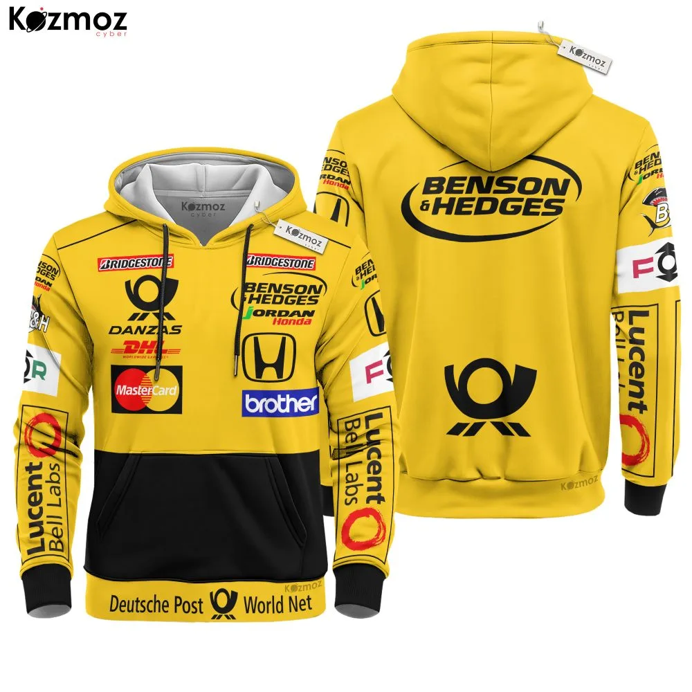 Jarno Trulli Racing Costume 2001 Collection - Jordan Racing Team - Image 2