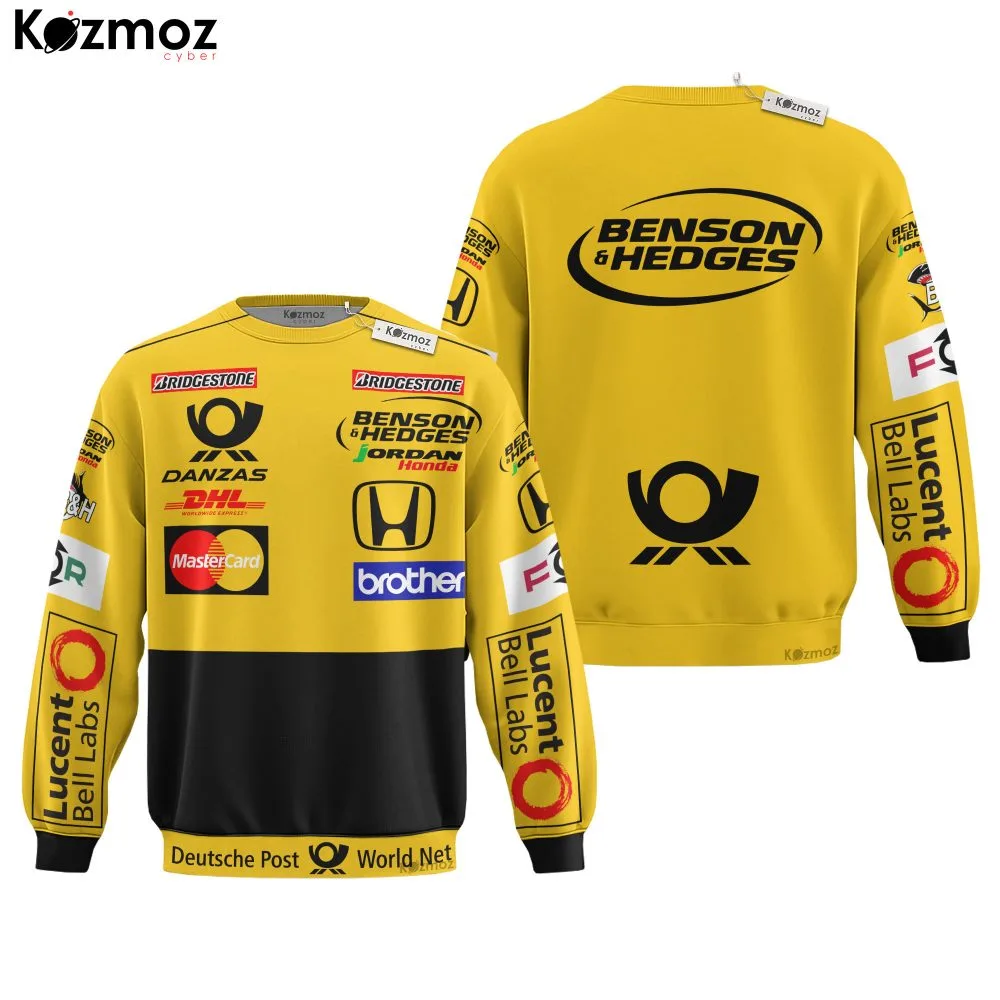 Jarno Trulli Racing Costume 2001 Collection - Jordan Racing Team - Image 4