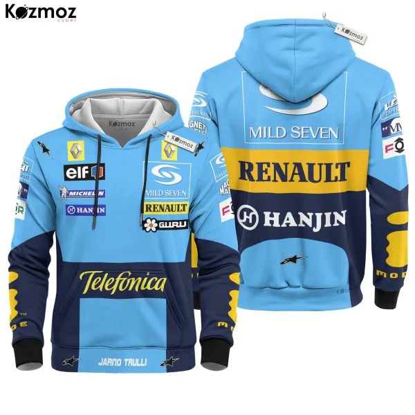 Alternative view of Jarno Trulli Racing Costume 2004 Collection - Renault Racing Team