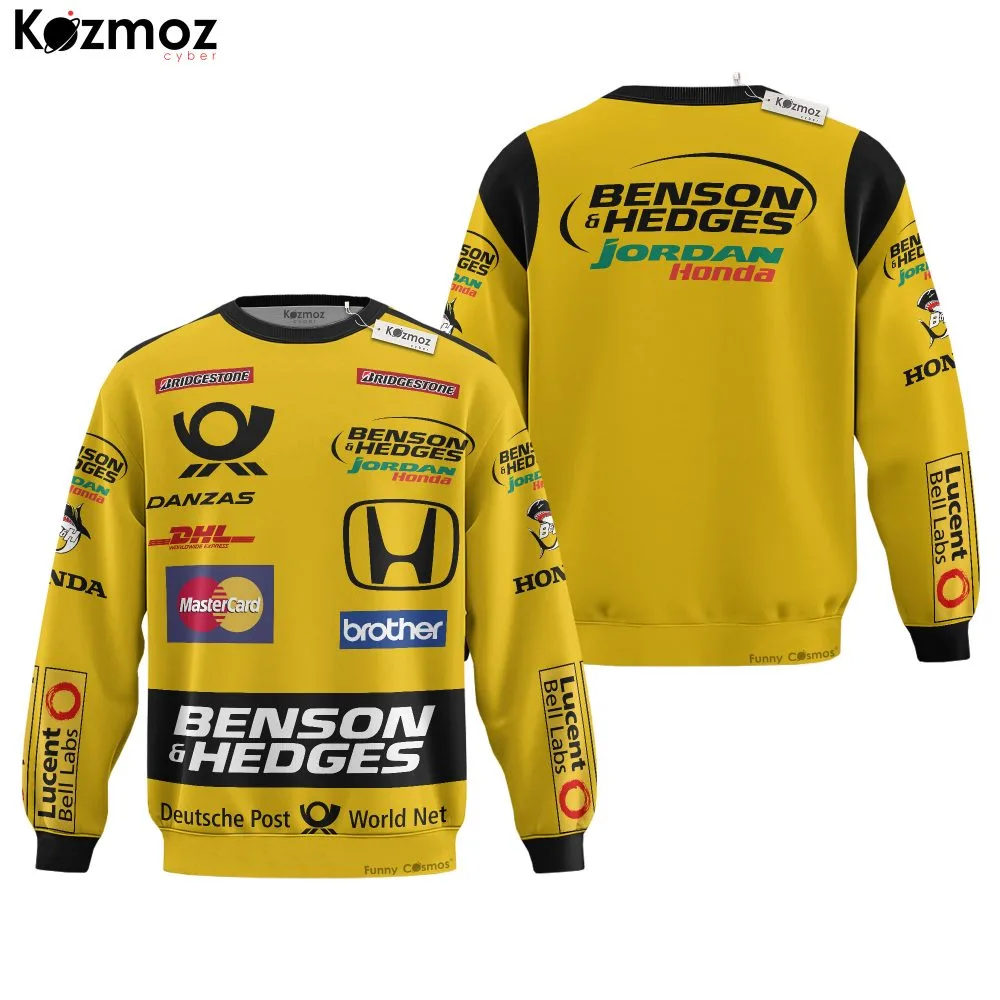 Jarno Trulli Shirt Hoodie Racing Costume Clothes Grand Prix - Image 4