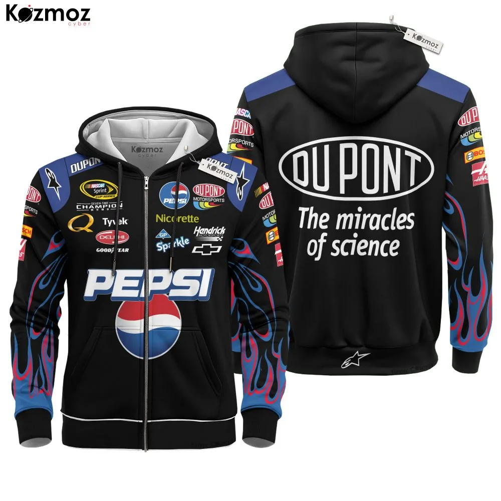Jeff Gordon Racing Costume 2008 Pepsi Firesuit Collection - Hendrick Motorsports NASCAR Team - Image 3