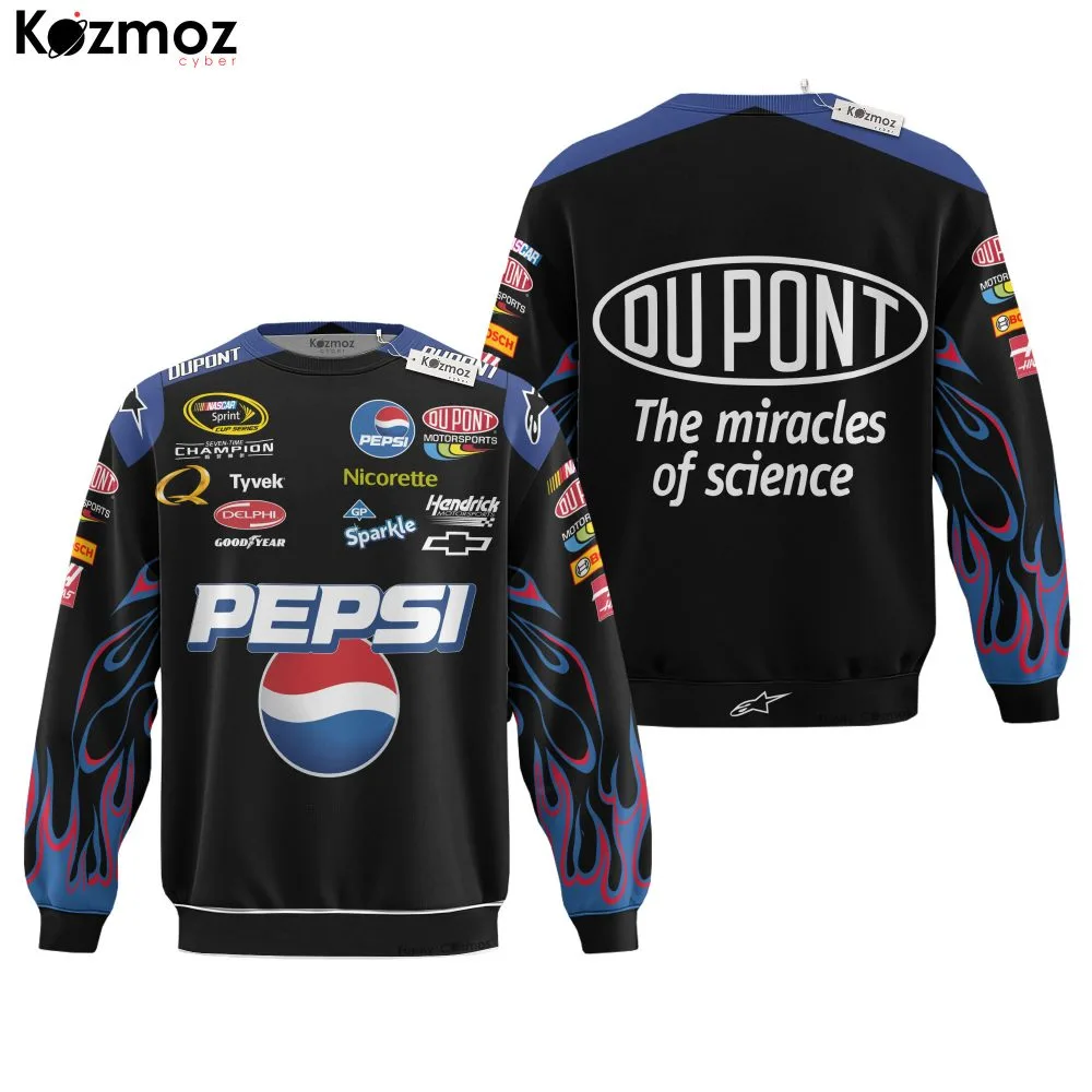 Jeff Gordon Racing Costume 2008 Pepsi Firesuit Collection - Hendrick Motorsports NASCAR Team - Image 4
