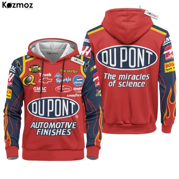 Alternative view of Jeff Gordon Racing Suit DuPont Hendrick 2007 Collection - NASCAR Racing Team