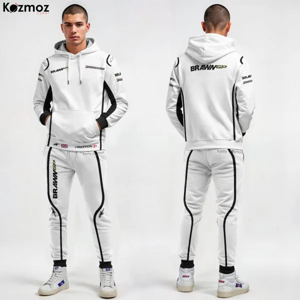 Jenson Button Racing Costume 2009 Collection - Brawn GP  Racing Team