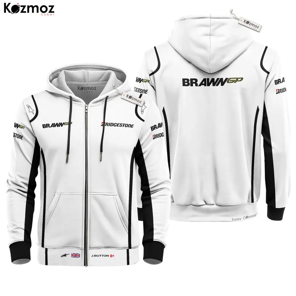 Jenson Button Racing Costume 2009 Collection - Brawn GP  Racing Team - Image 3