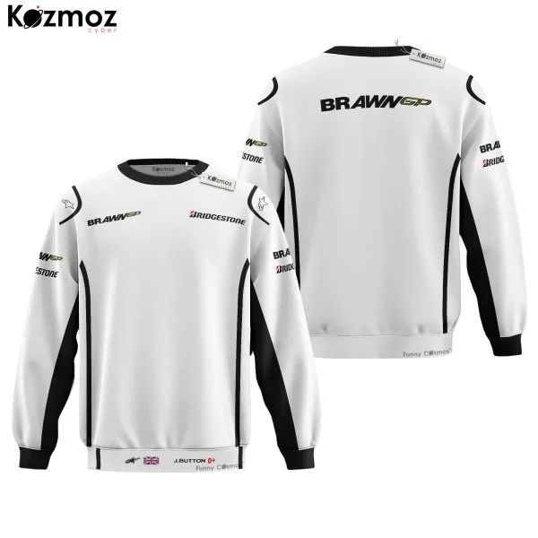 Jenson Button Racing Costume 2009 Collection - Brawn GP  Racing Team - Image 4